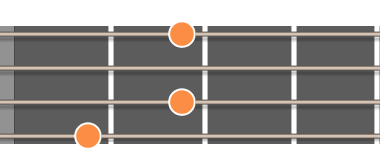 E7 ackord diagram ukulele