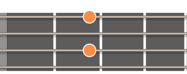 Em7 ackord diagram ukulele